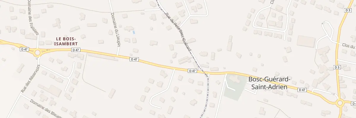 Plan du 2233 Rue de Bois-Isambert à Montville