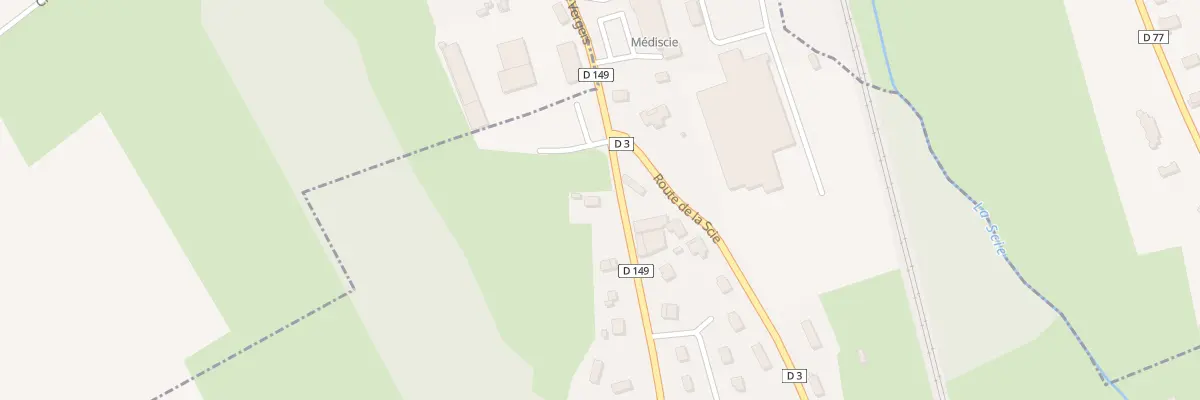 Plan du 11 Rte des Vergers à Saint-Crespin