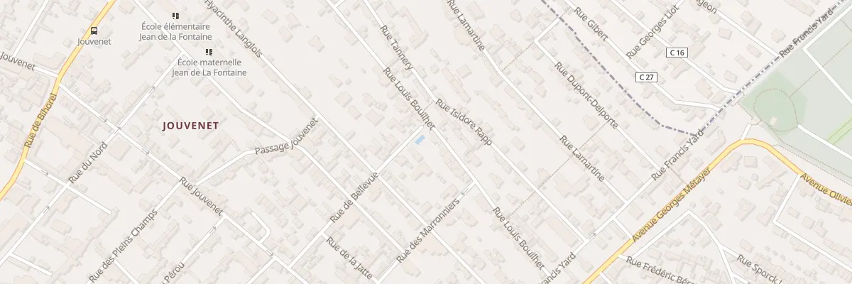 Plan du 15 Rue Louis Bouilhet à Rouen