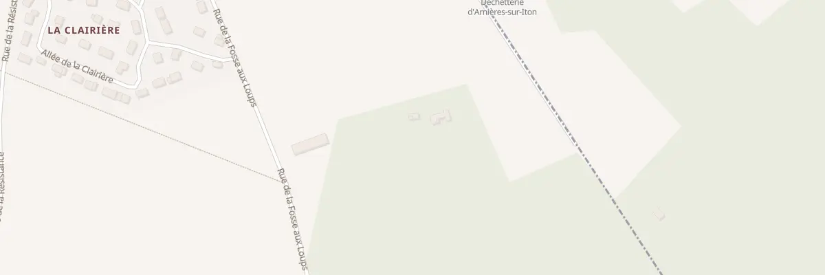 Plan du 216 Rue de la Fosse aux Loups aux Baux-Sainte-Croix