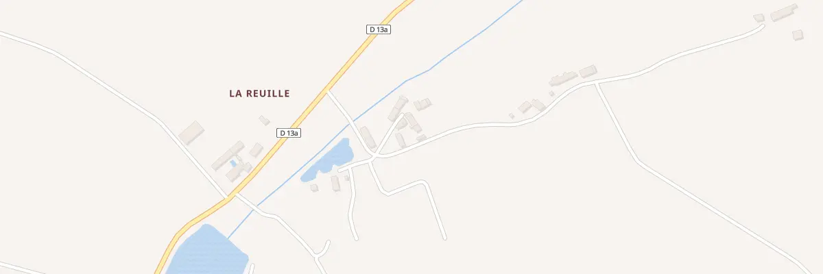 Plan du 5161 La Reuille à Fléré-la-Rivière
