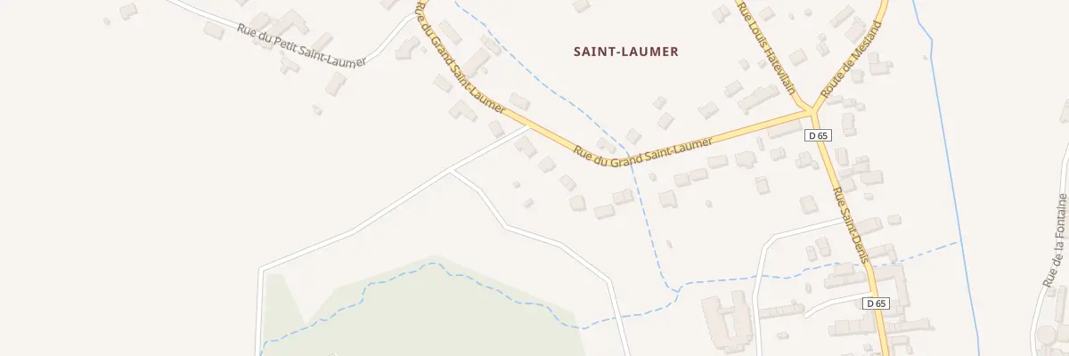 Plan du 25 Rue du Grand St Laumer à Monteaux