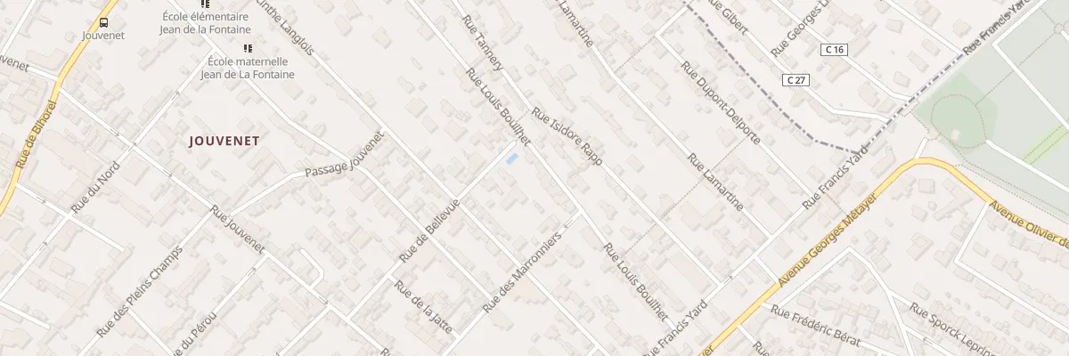 Plan du 15A Rue Louis Bouilhet à Rouen
