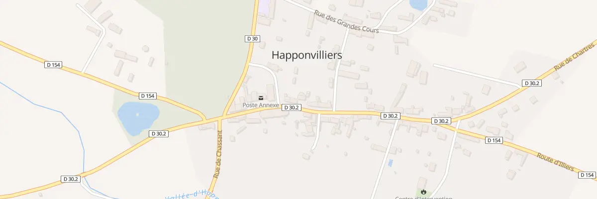 Plan du 21 Rue de l’Eglise à Happonvilliers
