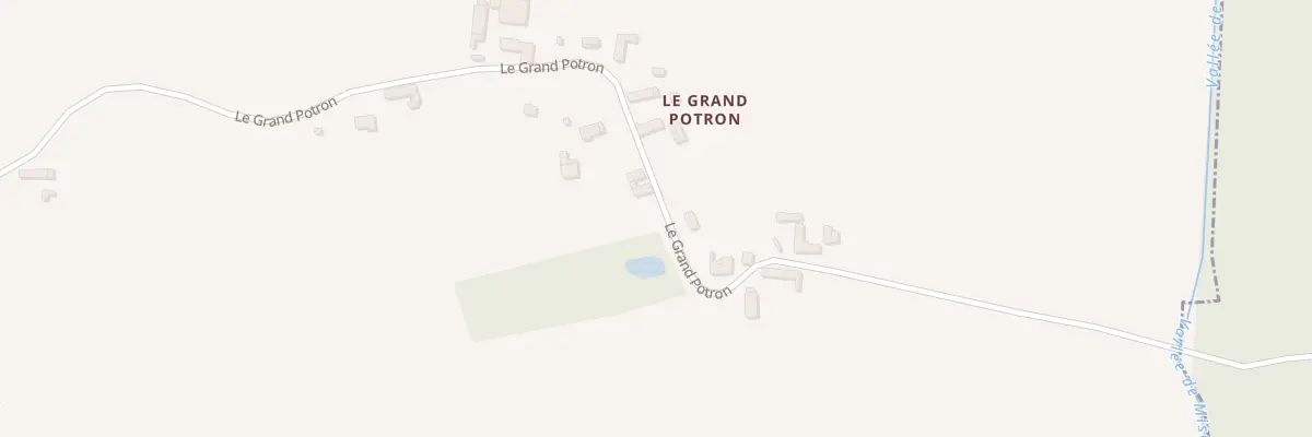 Plan du 12 Le Grand Potron à Happonvilliers