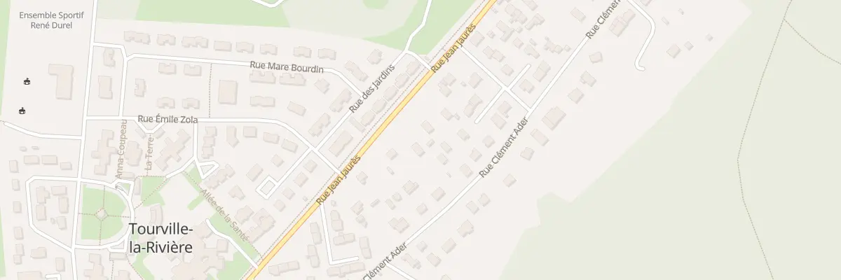 Plan du 36 Rue Jean Jaurès à Tourville-la-Rivière
