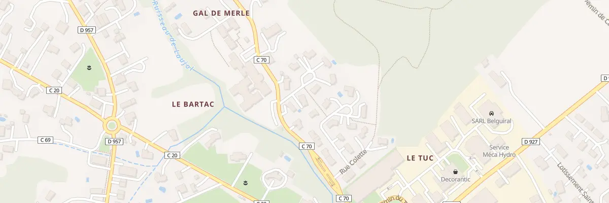 Plan du 1 Rue George Sand à Moissac
