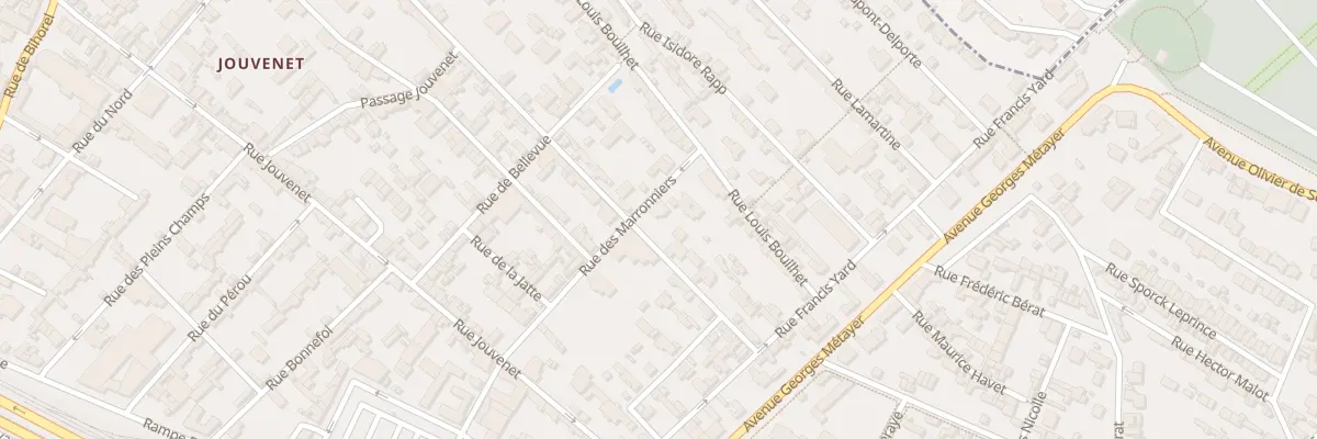 Plan du 8 Rue des Marronniers à Rouen