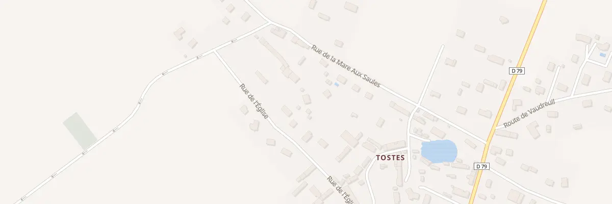 Plan du 5T Rue de l’Eglise à Terres de Bord