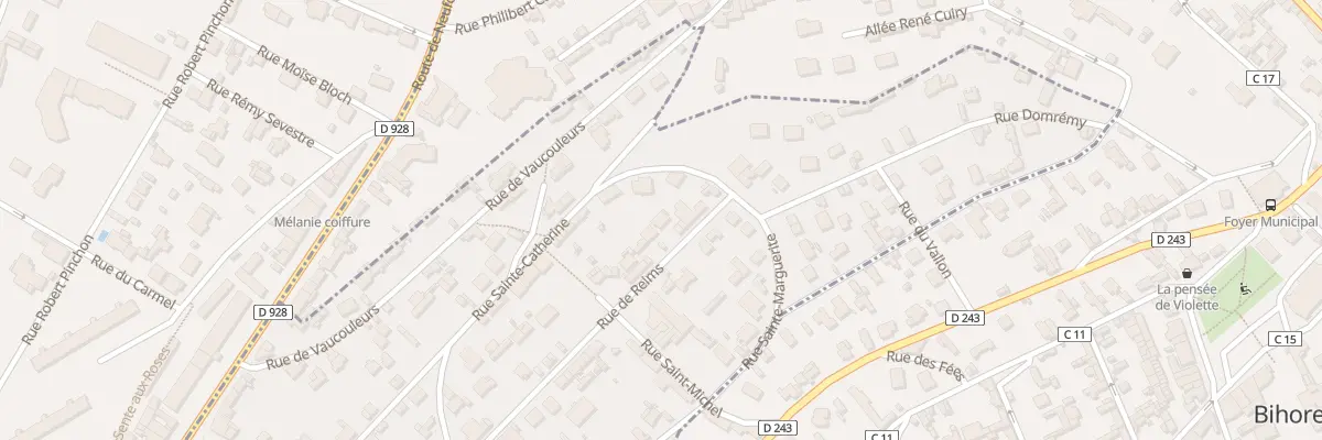 Plan du 79 Rue de Reims à Rouen