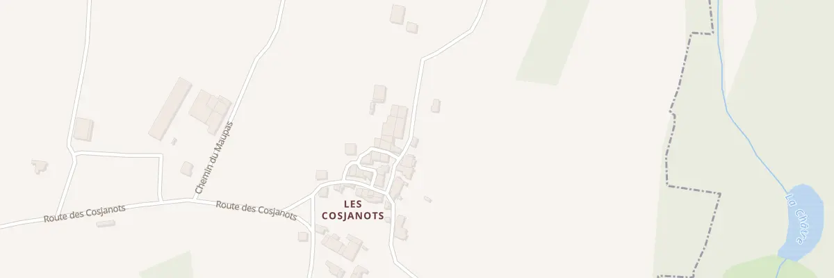 Plan du 5431 Les Cosjanots à Veyrac