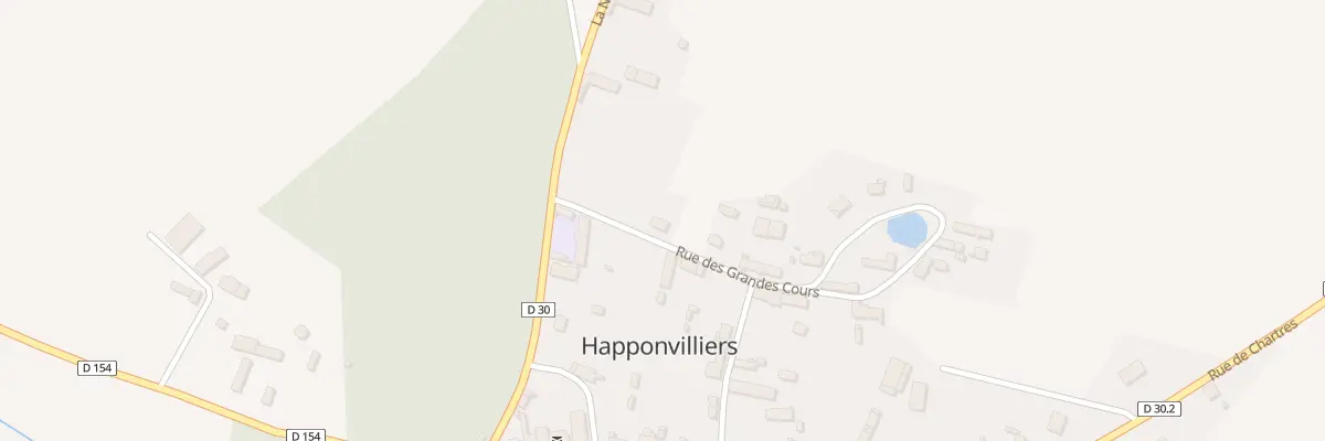 Plan du 3 Rue des Grandes Cours à Happonvilliers