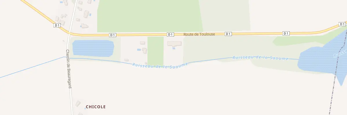 Plan du 9007 Las Coumunos au Grès