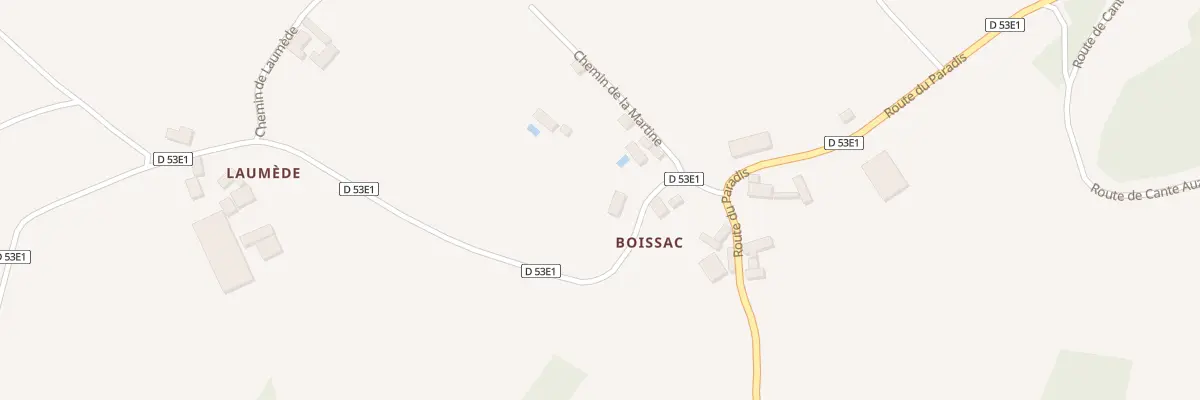 Plan du 137 Boissac à Saint-Laurent-la-Vallée