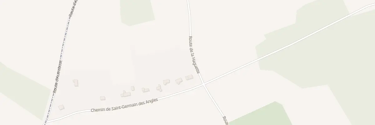 Plan du 3 Rte de la Haguette au Mesnil-Fuguet