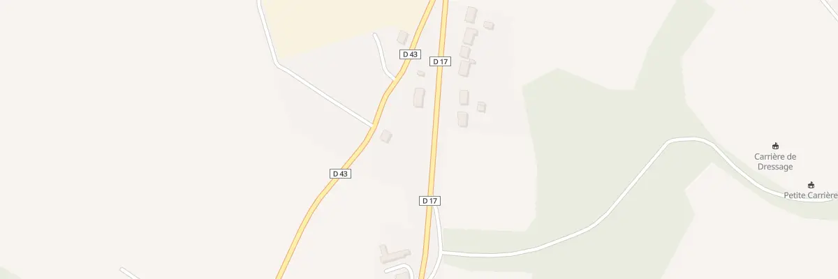 Plan du 3 Rue de Pouligny à Douadic
