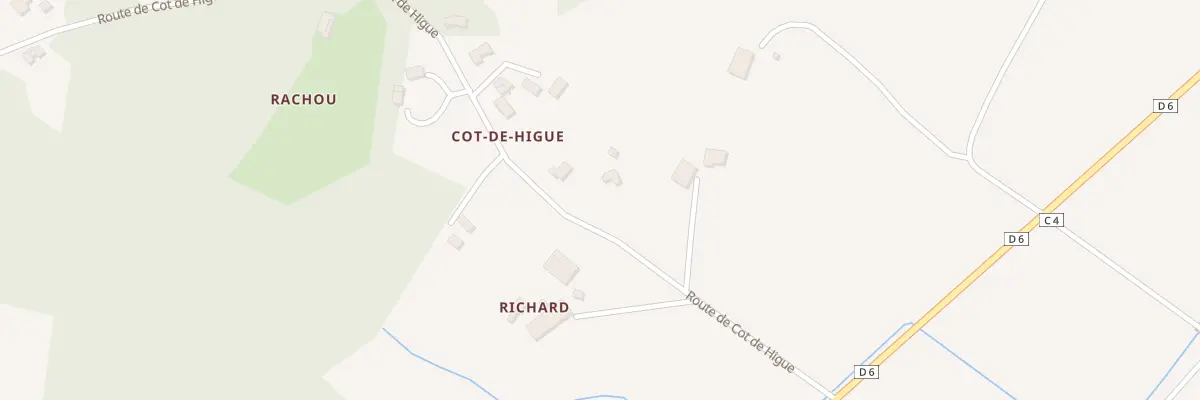Plan du 5138 Cot de Higue à Beaupuy