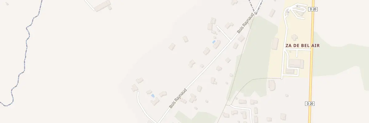 Plan du 5170A Bois Raynaud à Saint-Martin-le-Vieux