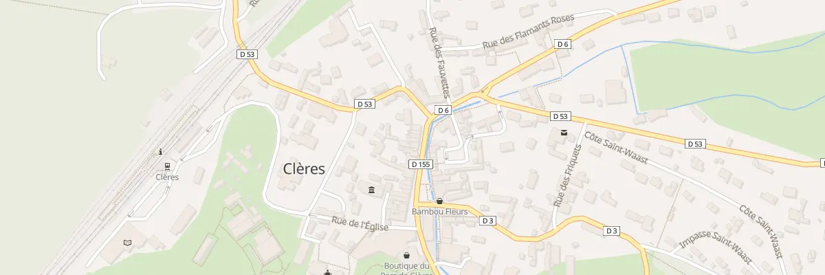 Plan du 26 Rue du Comte de Béarn à Clères