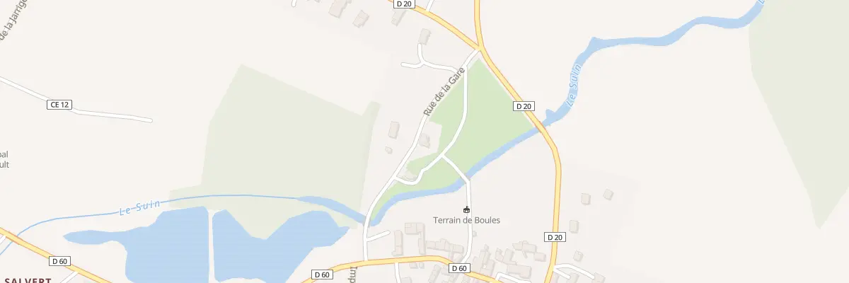 Plan du 4 Rue de la Gare à Douadic