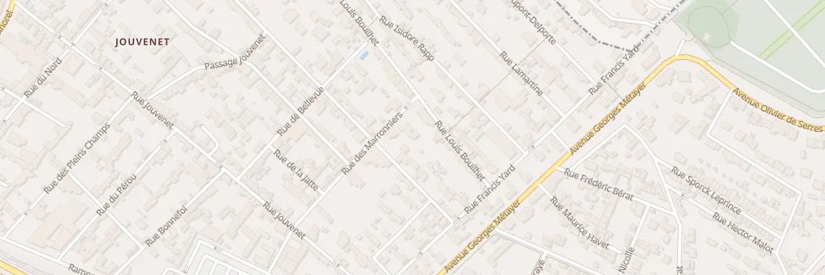 Plan du 10 Rue des Marronniers à Rouen