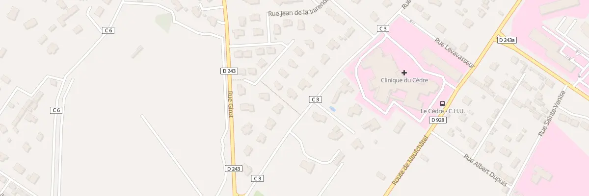 Plan du 807 Rue de la Haie à Bois-Guillaume