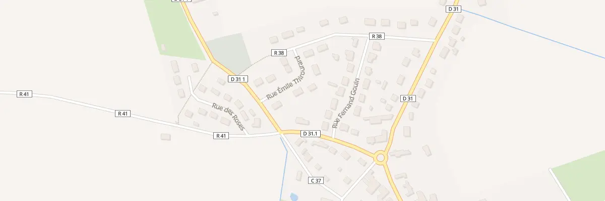 Plan du 6 Rue Emile Thirouard à Dampierre-sous-Brou