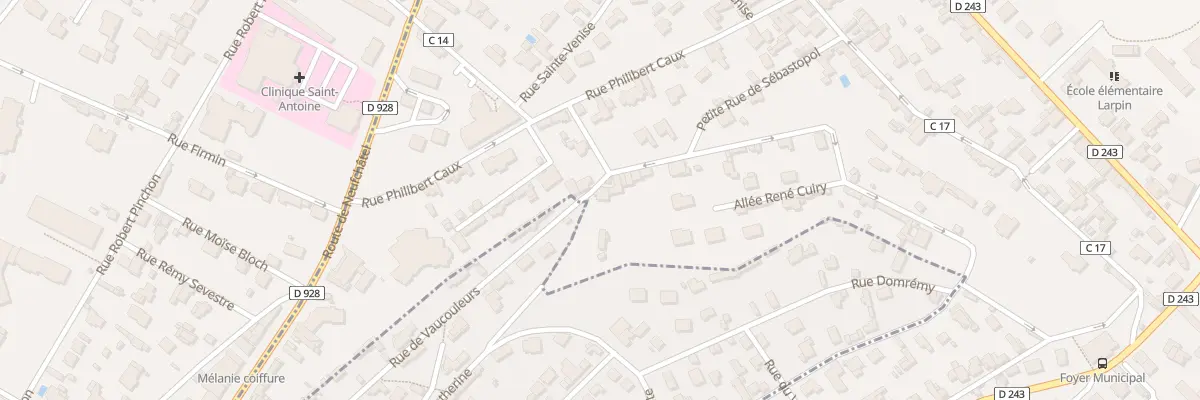 Plan du 6 Rue du Bois Chenu à Bihorel