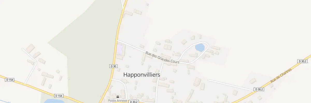 Plan du 7 Rue des Grandes Cours à Happonvilliers