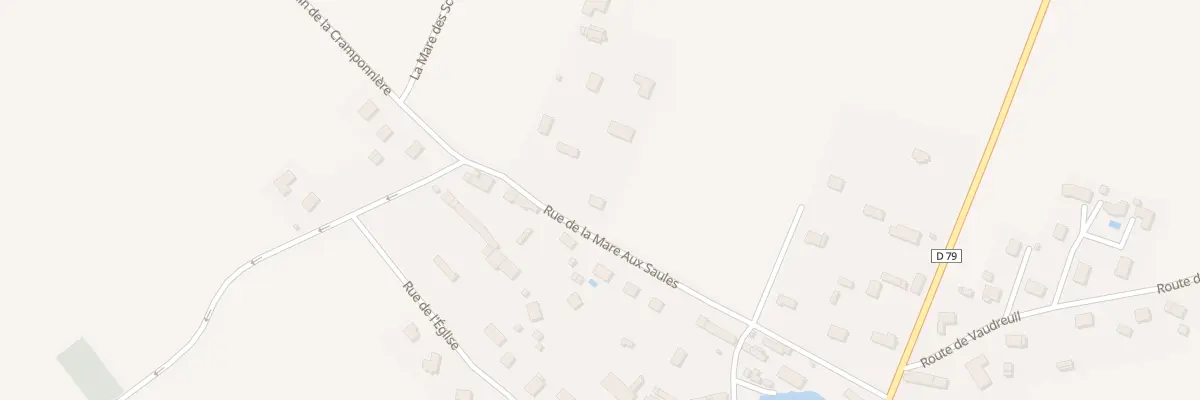 Plan du 9 Rue de la Mare aux Saules à Terres de Bord