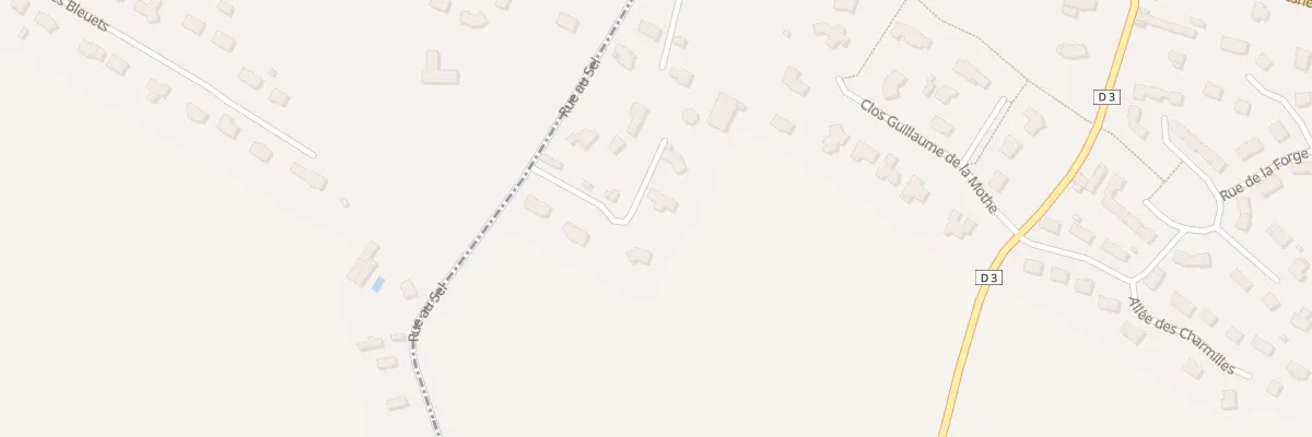 Plan du 7021 La Rue au Sel à Bosc-Guérard-Saint-Adrien