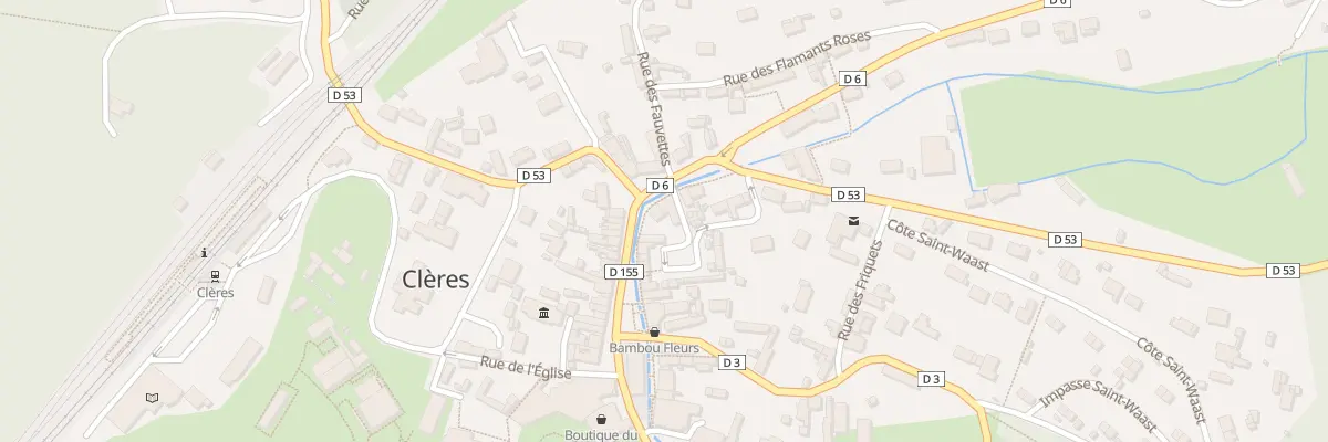 Plan du 65 Rue Marchepied de la Riviere à Clères