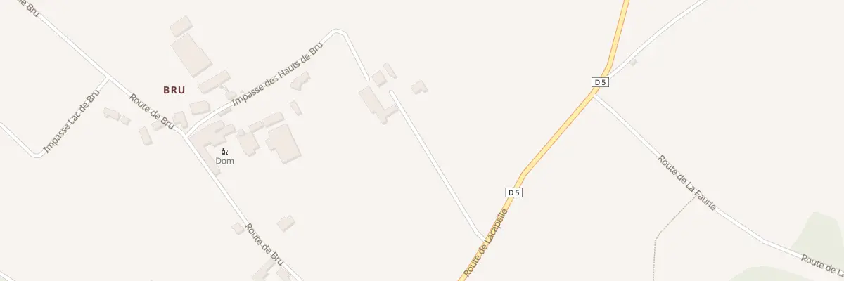 Plan du 702 Rte de Lacapelle à Vire-sur-Lot