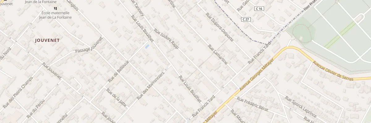 Plan du 15 Rue Isidore Rapp à Rouen