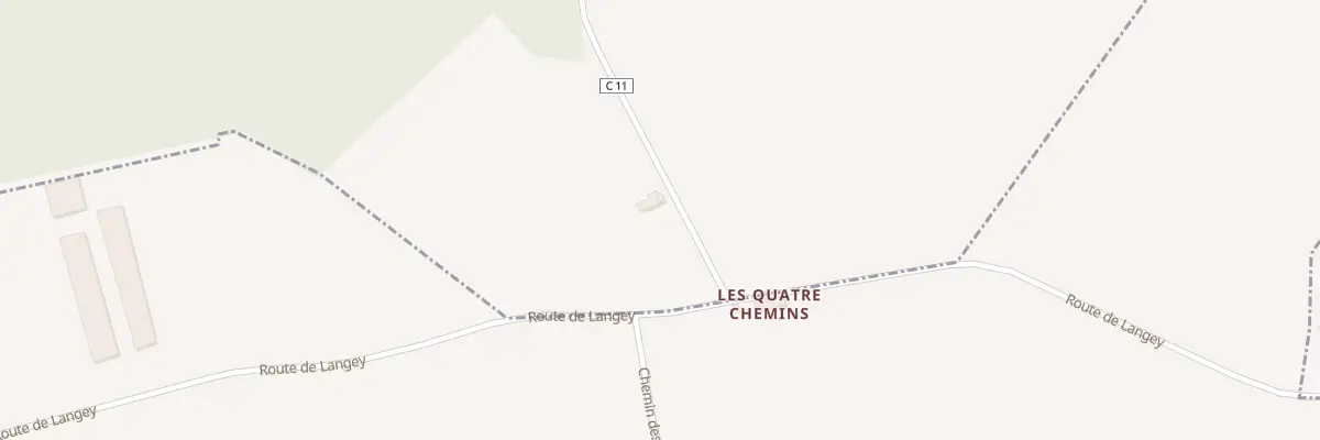 Plan du 15 Che des Hayes à Ruan-sur-Egvonne
