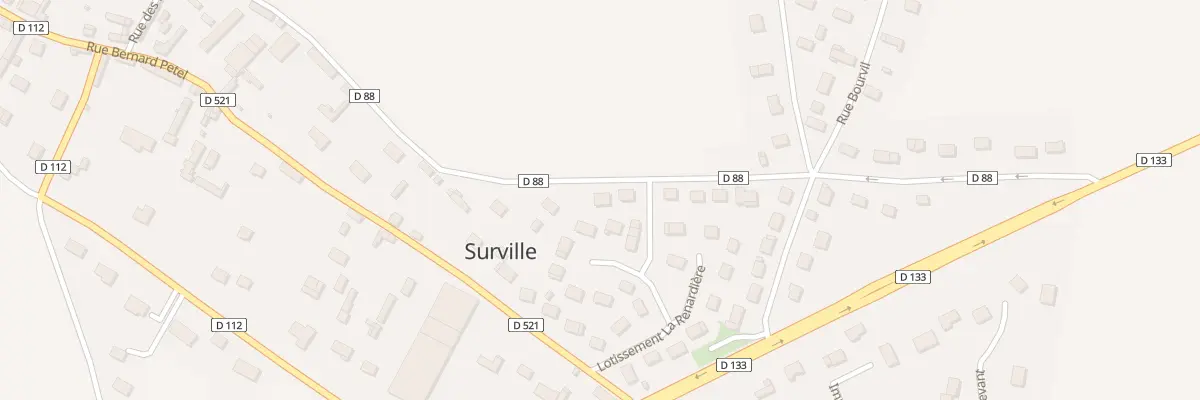 Plan du 14 Che des Ecoliers à Surville