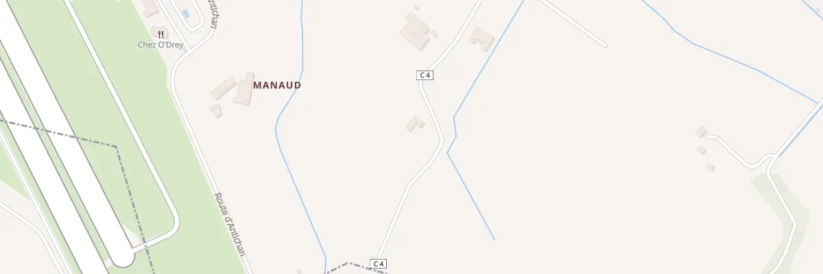 Plan du 262B Manaud à Lorp-Sentaraille