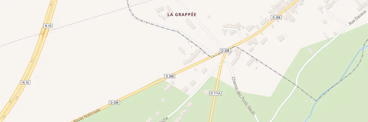 Plan du 5 Rte Nationale à Saint-Firmin-des-Prés