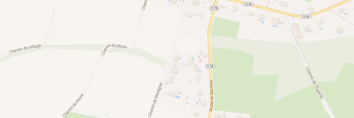 Plan du 187 Che de Montgras à Beaufort