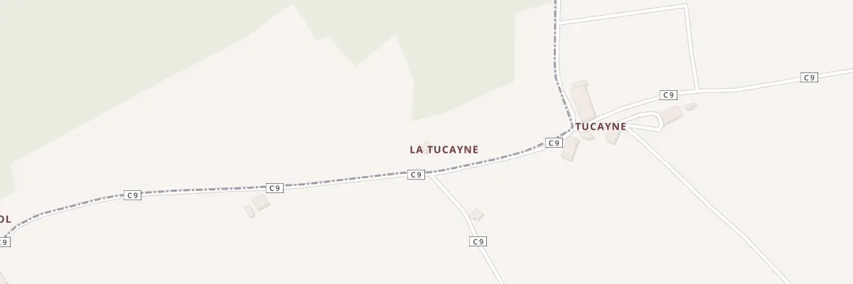 Plan du 5110 La Tucayne à Comberouger