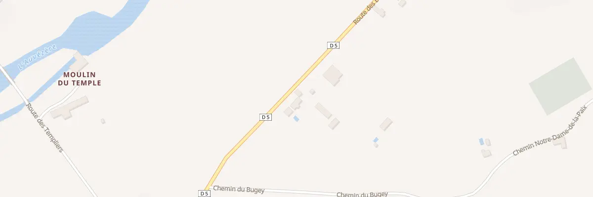 Plan du 1251 Rte des Ecoles à Cherveix-Cubas