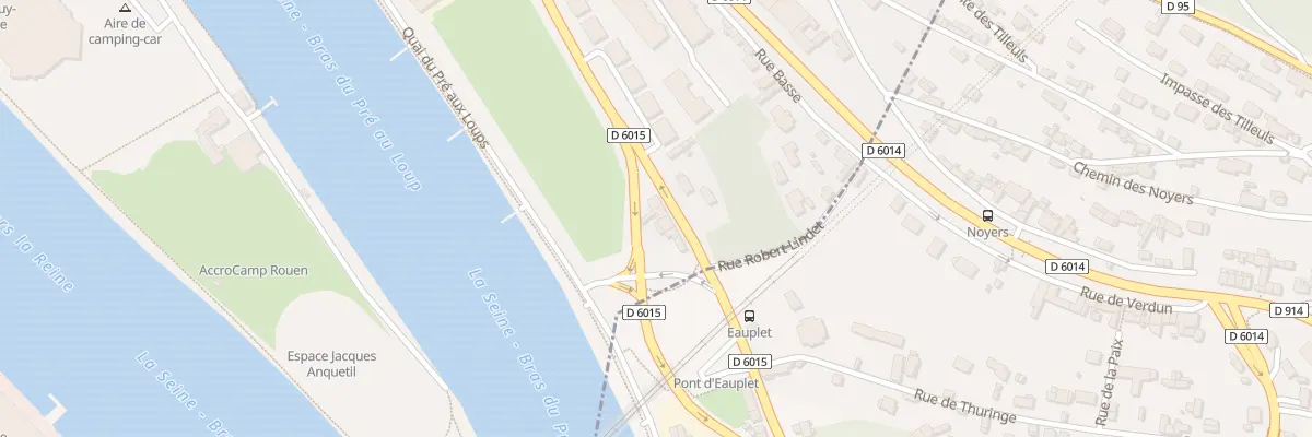Plan du 7T Rue du Val d’Eauplet à Rouen