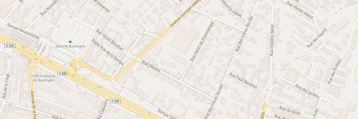 Plan du 3 Rue Henri de Pommeraye à Rouen
