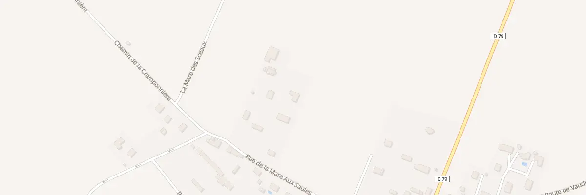 Plan du 13B Rue de la Mare aux Saules à Terres de Bord