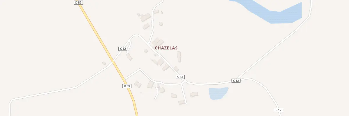 Plan du 5209 Chazelas à Flavignac