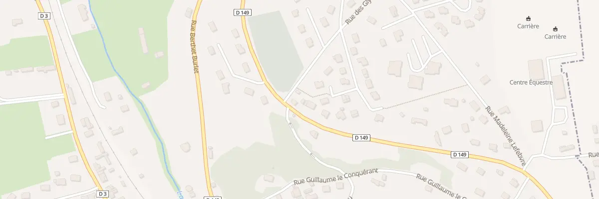 Plan du 2 Rue des Glycines à Longueville-sur-Scie