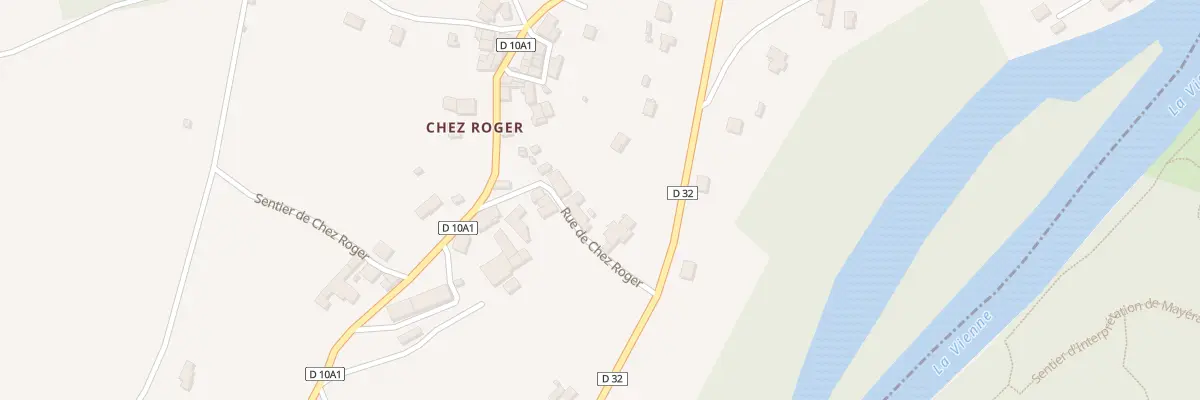 Plan du 5 Rue de Chez Roger à Saint-Priest-sous-Aixe