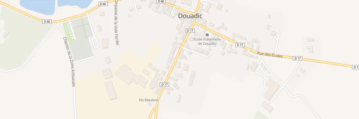 Plan du 9 Rue Principale à Douadic