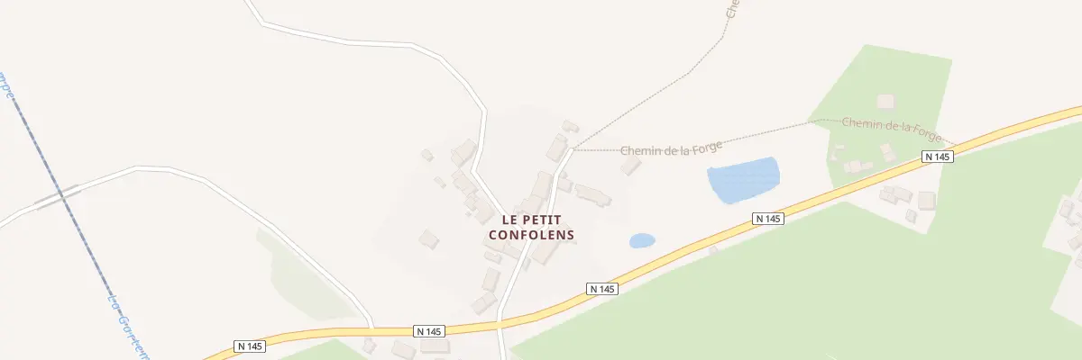 Plan du 18 Le Petit Confolens à Droux