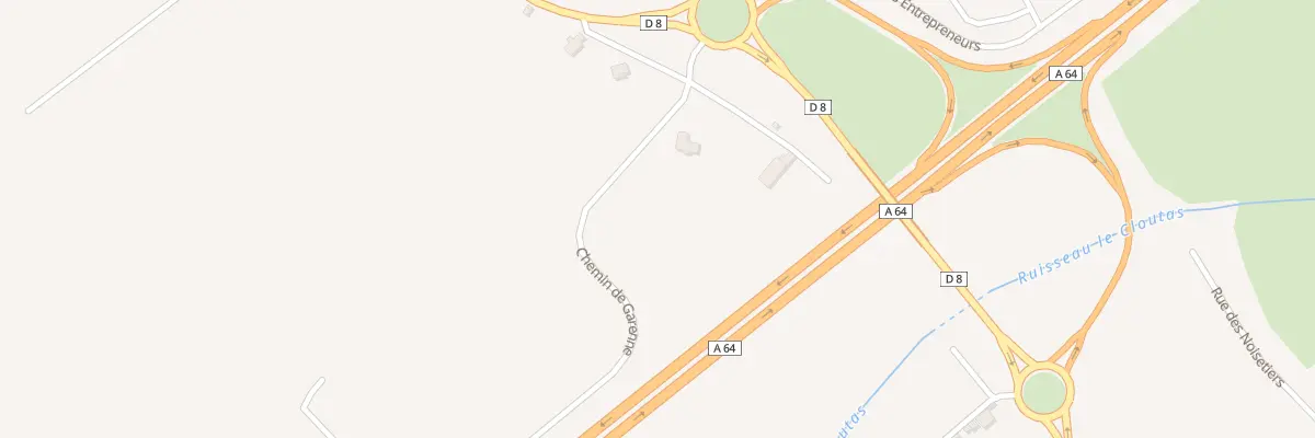 Plan du 1051 Rte du Fousseret à Lavelanet-de-Comminges
